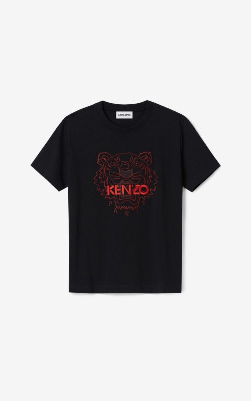 KENZO Tシャツワンピース　ロングワンピース　タイガー　美品小さく畳んで発送します