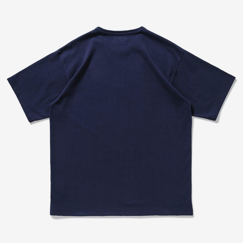 WTAPS COLLEGE / SS / COTTON NAVY M Tシャツ - ファッション