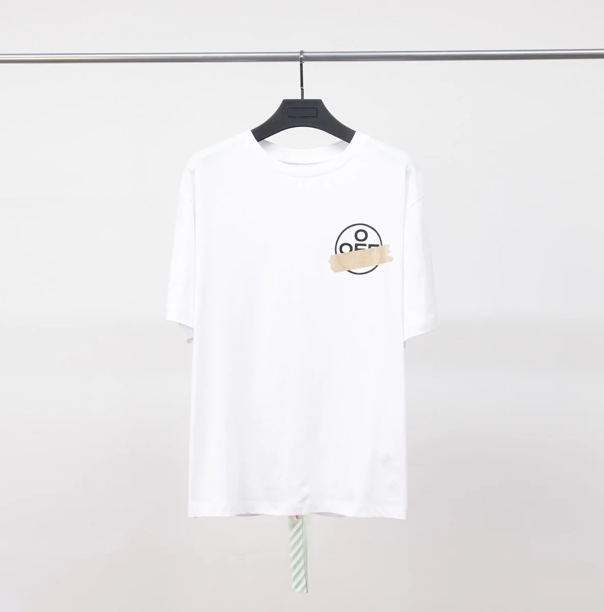 OFF-WHITE Oversized Fit Tape Arrows T-Shirt White