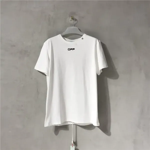 2枚大特価 Off-White 2020SS WAVY LINE S/S オフホワイト Tシャツ ロゴ コットン black white 2色