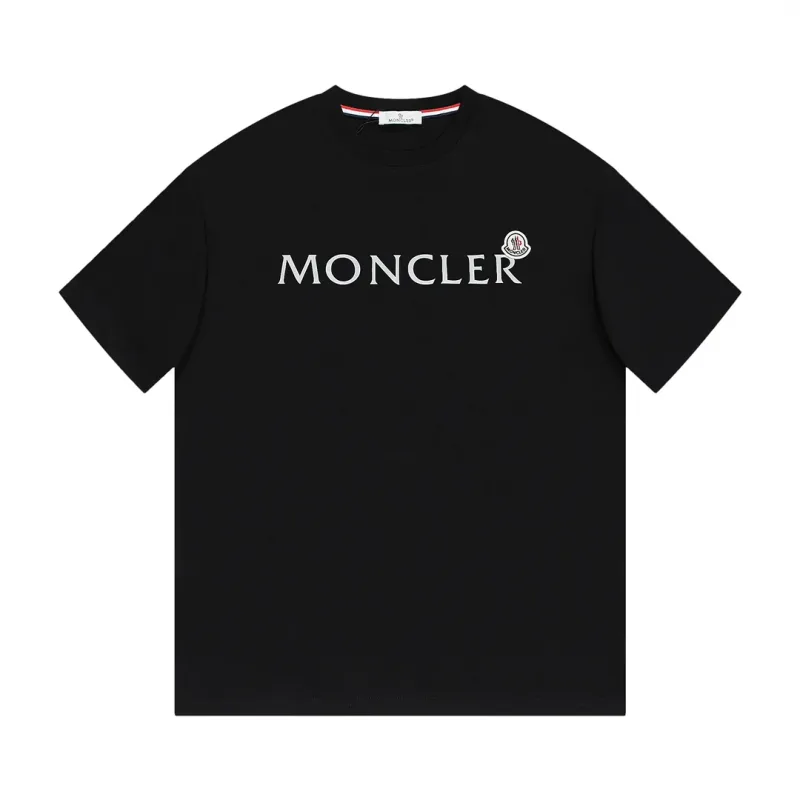 MONCLER モンクレール バックレタリングロゴプリントTシャツ 半袖 2色 ...
