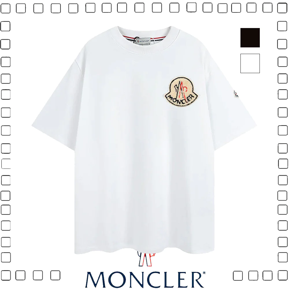 MONCLER モンクレール バックレタリングロゴプリントTシャツ 半袖 ...