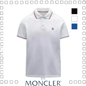 MONCLER モンクレール ポロシャツ＆Tシャツ 半袖 コットン Tシャツ 3色