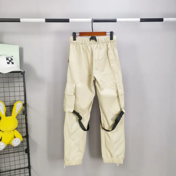 OFF-WHITE Diag-stripe cargo trousers オフホワイト カーゴパンツ ブラック ベージュ