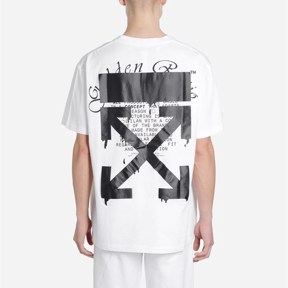 Off-White 20SS DRIPPING ARROWS S/S OVER TEE オフホワイト Tシャツ