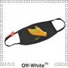 Off-White ARROW MASK ロゴマスク オフホワイト コットン マスク ブラック