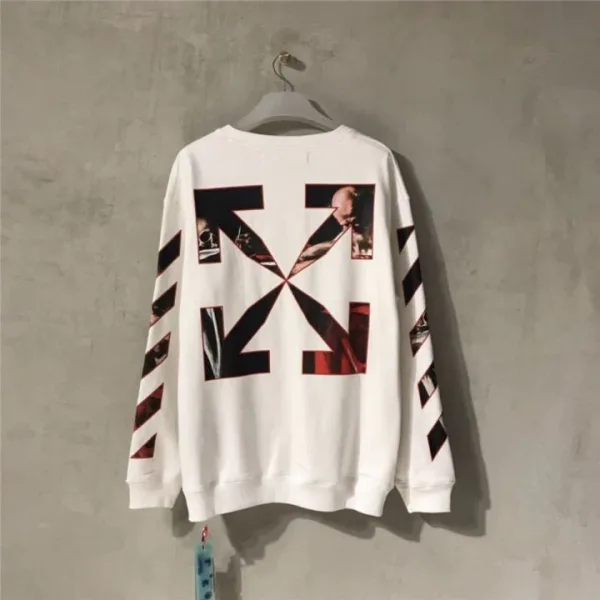 Off-White CARAVAGGIO COTTON SWEATSHIRT オフホワイト カラヴァッジョ