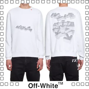 Off-White C/O VIRGIL ABLOH 3D オフホワイト スリムフィット 长袖Tシャツ メンズ ホワイト