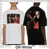 Off-White Caravaggio オフホワイト Tシャツ カラヴァッジョ プリント ブラック ホワイト OMAA038R21JER003