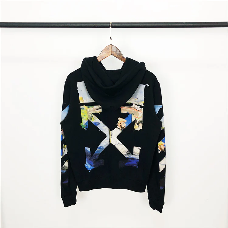 Off-White Diag Coloured Arrow off white zip-up hoodie オフホワイト ...