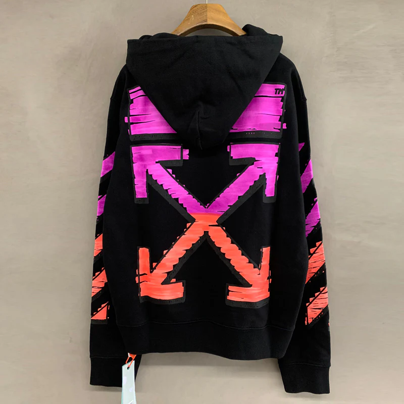 Off-White MARKER SLIM HOODIE オフホワイトプリント ロゴ パーカー ...