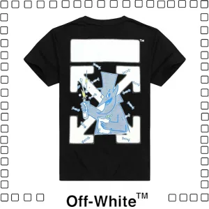 Off-White T shirt 2 Colors 1107 オフホワイト Tシャツ ショートスリーブ メンズ ブラック ホワイト