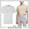 MAISON KITSUNE Ｔシャツメゾンキツネ 半袖Ｔシャツコットン 男女兼用 black white navy blue 3色