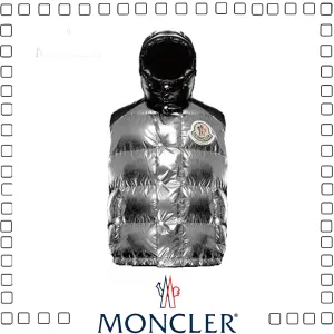 MONCLER モンクレール ダウンベスト PALM ANGELS EXEN 2020aw SILVER シルバー