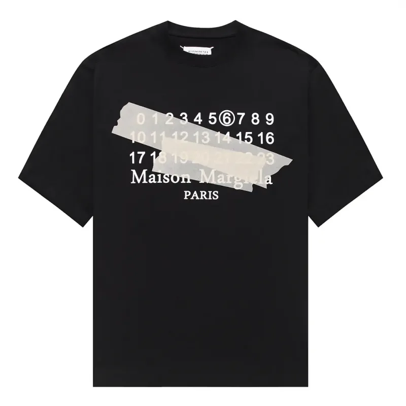 Maison Margiela ブラックTシャツ　2020