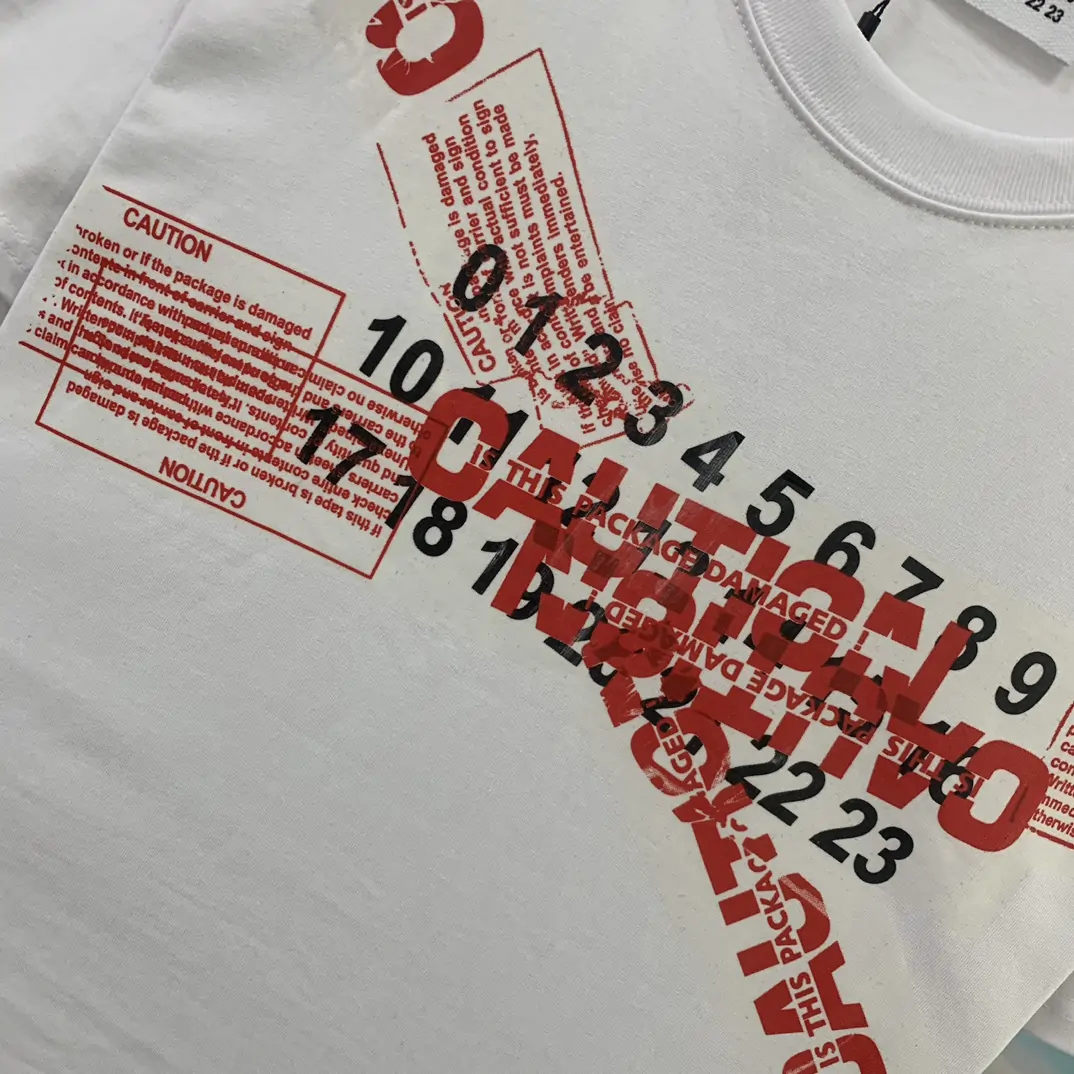 Maison Margiela ナンバリング ロゴTシャツ 半袖 – Break The Old