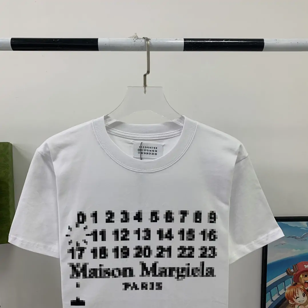 Maison Margiela ナンバリング ロゴTシャツ 半袖Tシャツ – Break The Old