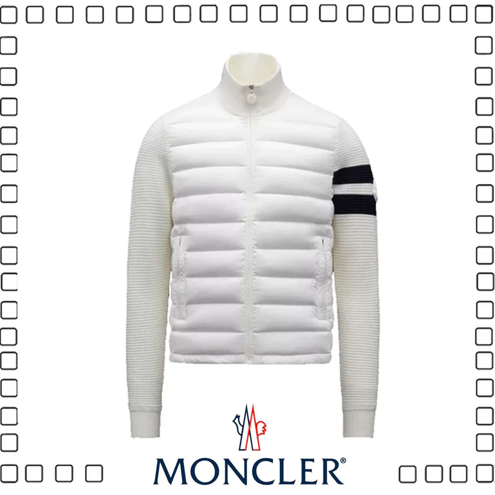 Moncler モンクレール カーディガン メンズ シルクホワイト