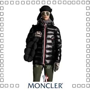 Moncler モンクレール ショートダウンジャケット Courcillon 男女兼用 ブラック