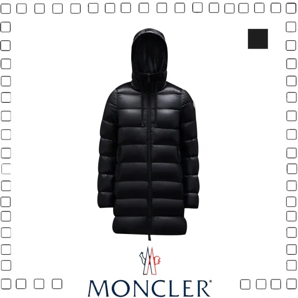 Monlcler Suyenモンクレール ロングダウンジャケット ブラック ナイトブルー 2色
