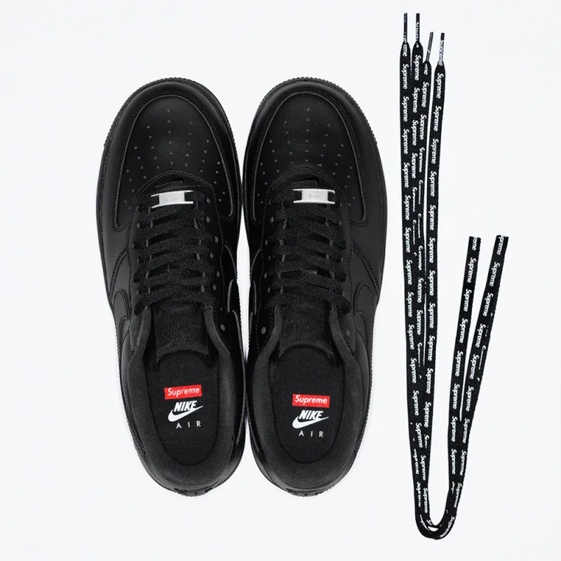 Supreme × Nike Air Force 1 Low Black 29