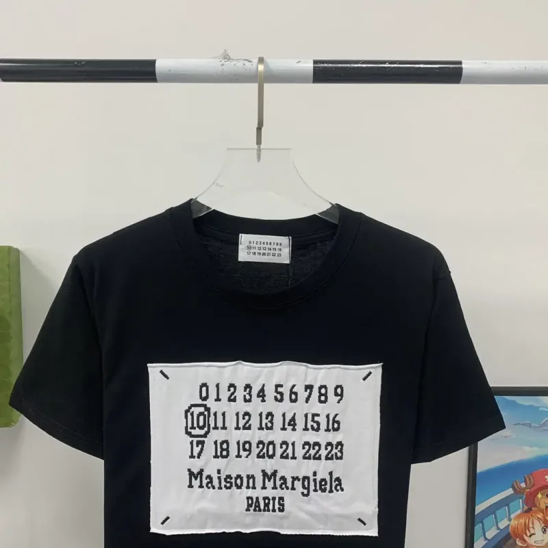 新品★Maison Margiela ナンバーリング ロゴ Tシャツ MリノハルTシャツ
