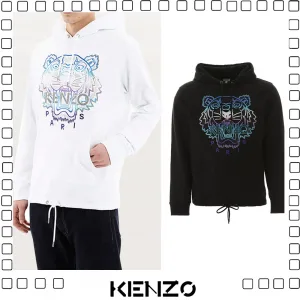 セール KENZO ケンゾー TIGER タイガー 刺繍 パーカー フーディー メンズ