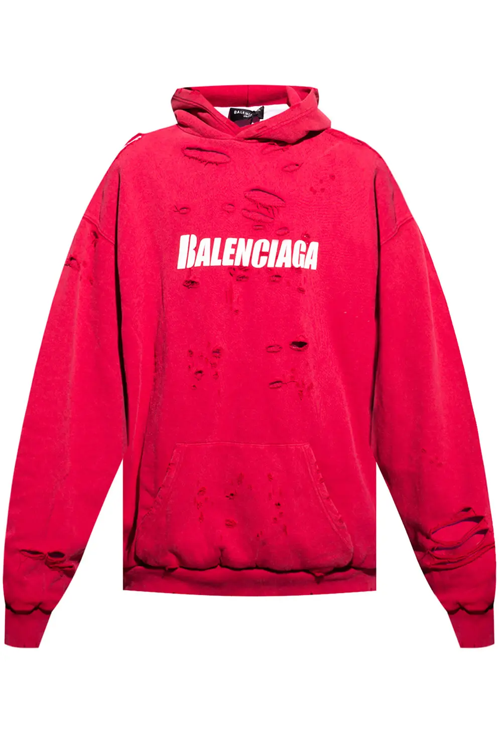 BALENCIAGA Sweatshirt With Holes バレンシアガ パーカー フーディ