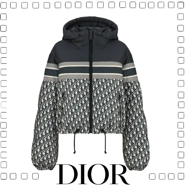 Dior ディオール パファージャケット オブリーク キルティング テクニカル タフタ リバーシブル