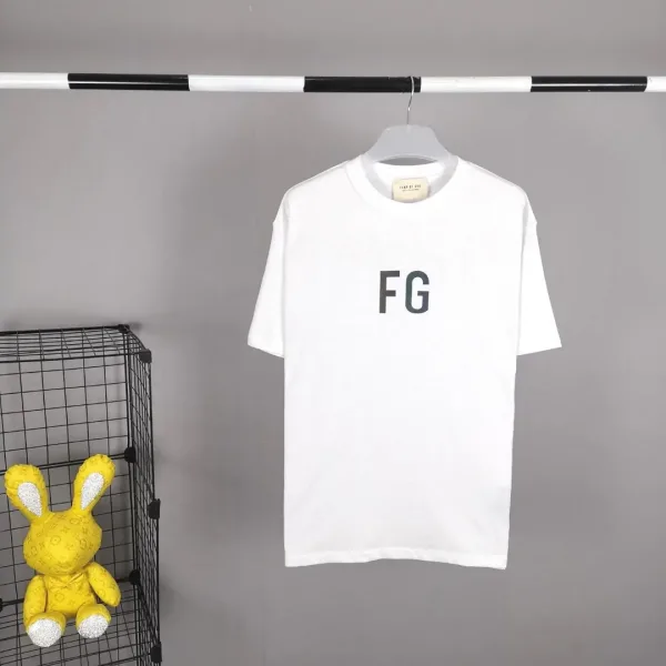 Fear Of God 6th Sixth Collection 3M Reflective FG Logo Tee フィアオブゴッド Tシャツ ロゴ インサイドアウト ホワイト