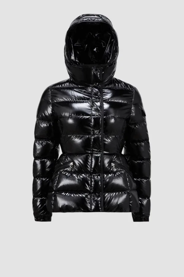 baranteショートダウンジャケット-レディース-ブラック-moncler