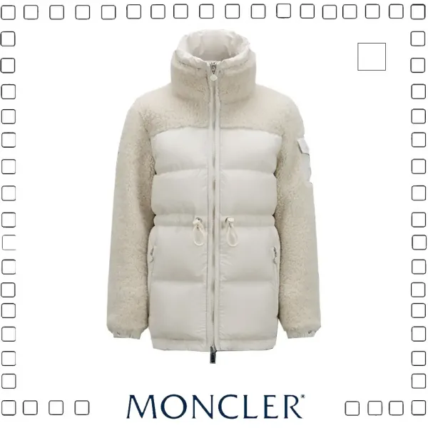 Moncler Escaut Short Down Jacket モンクレール ショートダウンジャケット レディース ホワイト