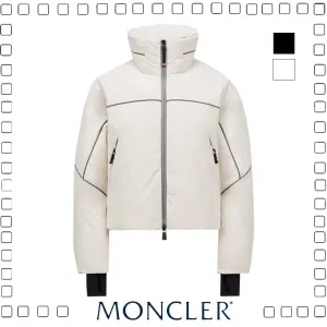 Moncler Klais Short Down Jacket モンクレール ショートダウンジャケット レディース ホワイトアイボリー ブラック 2色