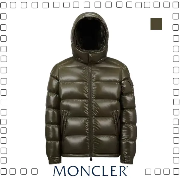 Moncler Maya Short Down Jacket モンクレール マヤ ショートダウンジャケット メンズ グリーン