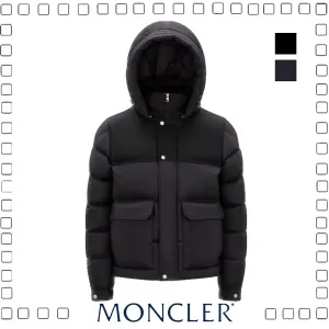 Moncler Mussala Short Down Jacket モンクレール ショートダウンジャケット メンズ ホワイト ナイトブルー ブラック 2色