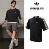 adidas Originals Oversize Tee アディダス オリジナルス アディカラー オーバーサイズ Tシャツ 半袖 ブラック